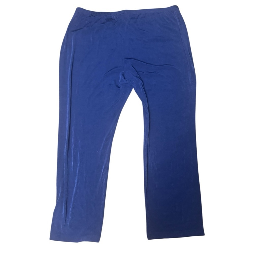 Chico's Travelers Blue Pull On Pants Size XXL - Picture 2 of 6